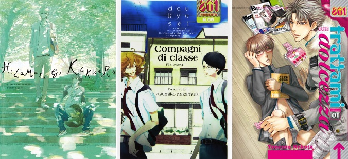 i manga consigliati su BookLive! (posizione 10, 9 ,8)